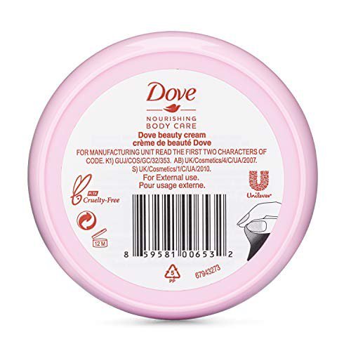 Dove Nourishing Body Care Face, Hand Body Beauty Cream Normal to Skin Lotion Women