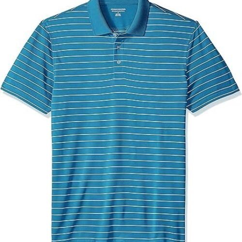 Amazon Essentials Men’s Slim-Fit Quick-Dry Golf Polo Shirt